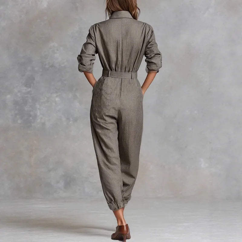 Élise | Mono elegante con cinturón