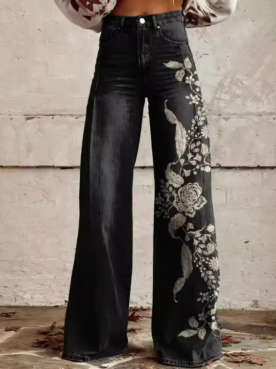 Luisa | Pantalones boho vintage