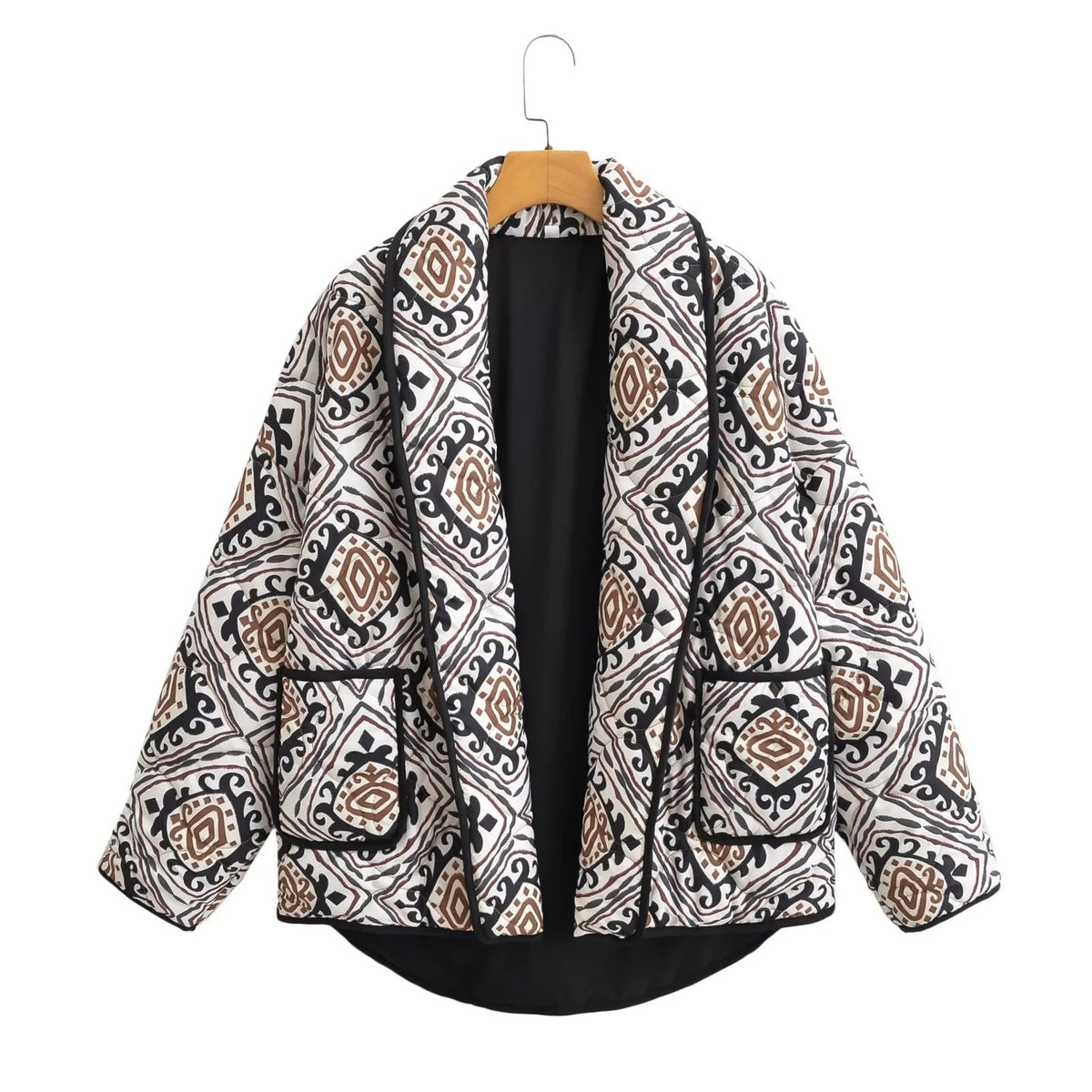 Estrella | Chaqueta acolchada estampada