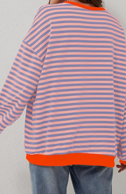 Dora | Suéter oversize de rayas con carácter