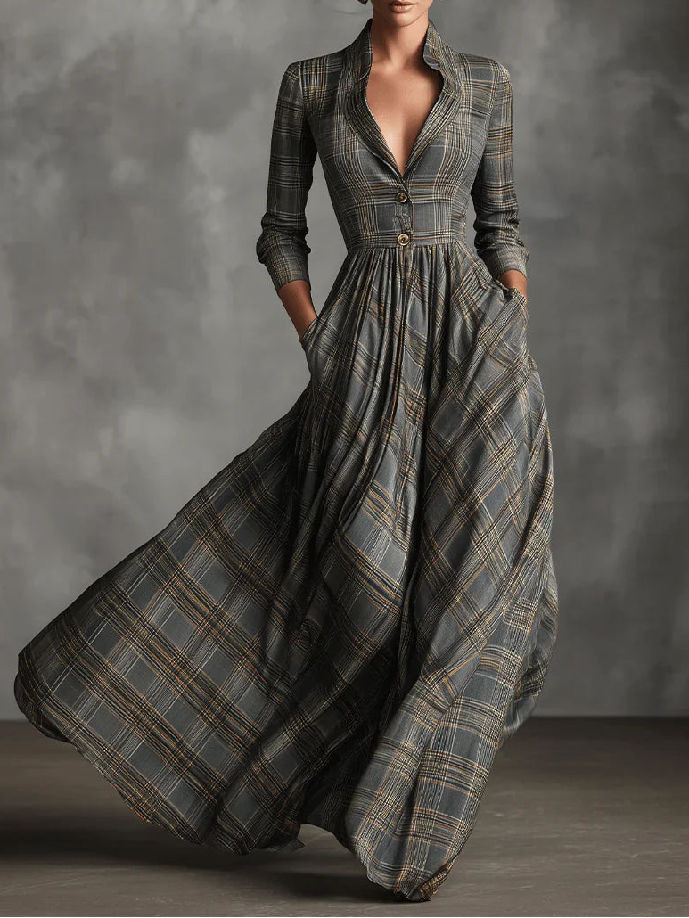 Eva | Vestido largo contemporáneo