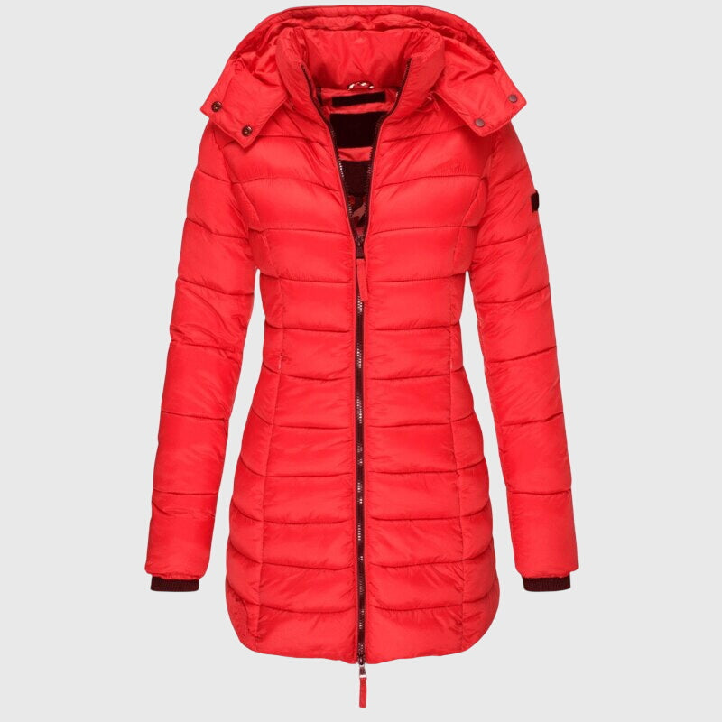Leticia | Chaqueta larga de plumón
