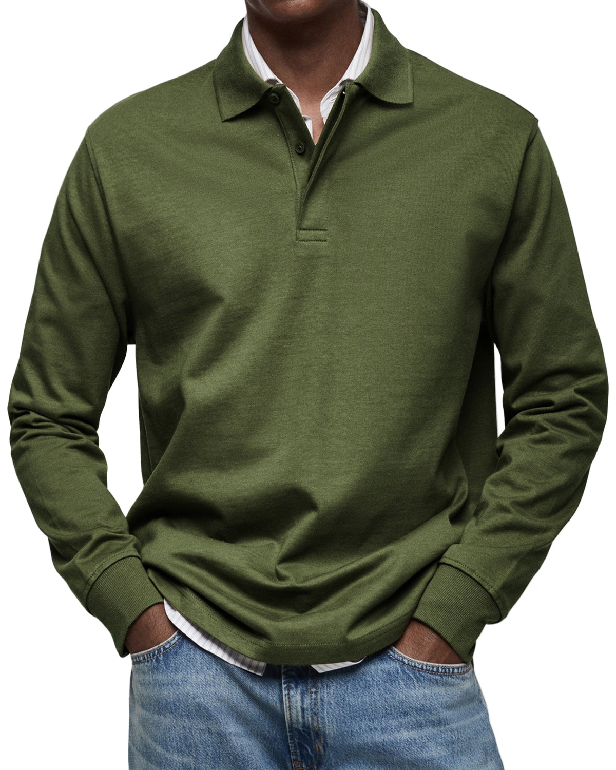 Alberto | Polo de manga larga lujoso
