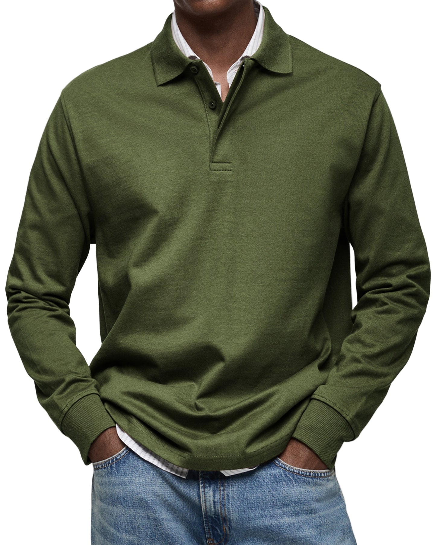 Alberto | Polo de manga larga lujoso