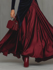 Lira | Vestido largo bicolor