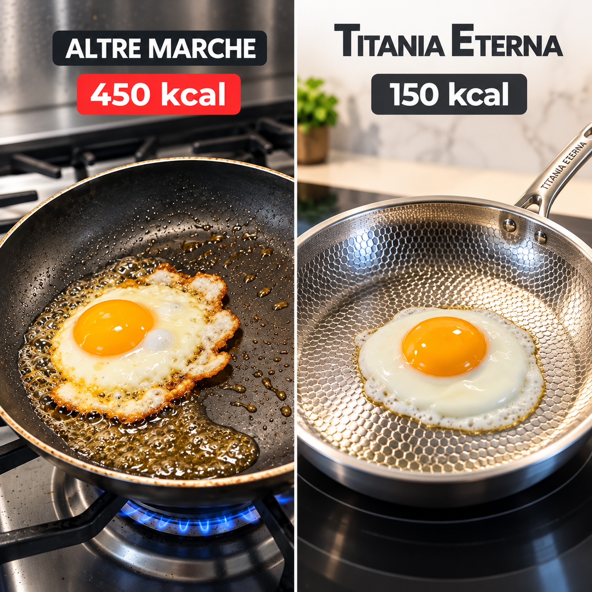 La Padella in Titanio Puro – Titania Eterna®