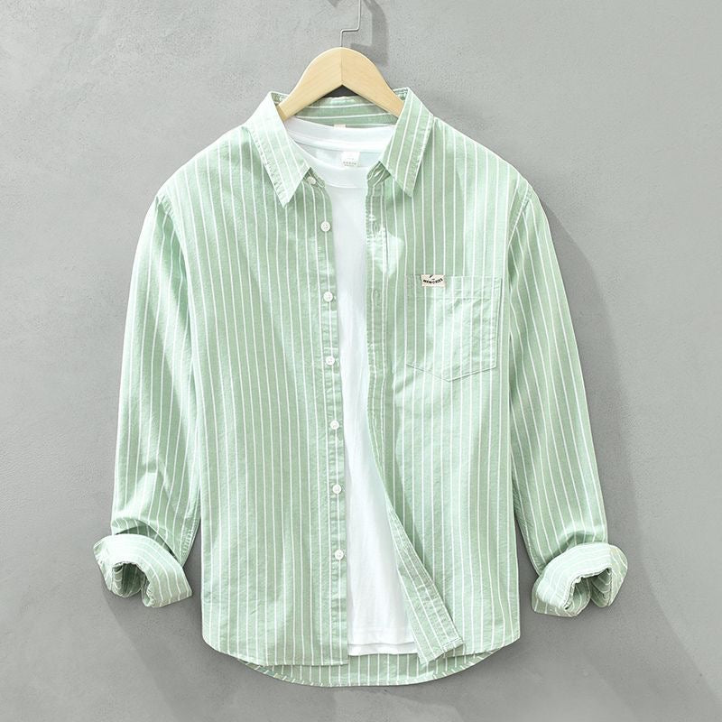 Héctor | Camisa de rayas con elegancia versátil