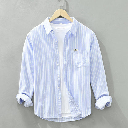 Héctor | Camisa de rayas con elegancia versátil