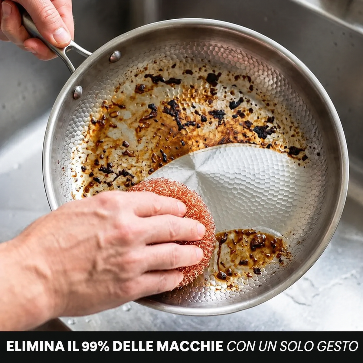2 Spugne in Rame Puro — Titania Eterna®