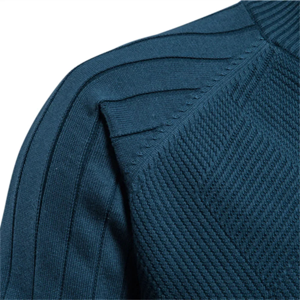 Nicolás | Suéter-chaqueta de algodón premium
