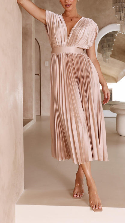Violeta | Elegante vestido plisado