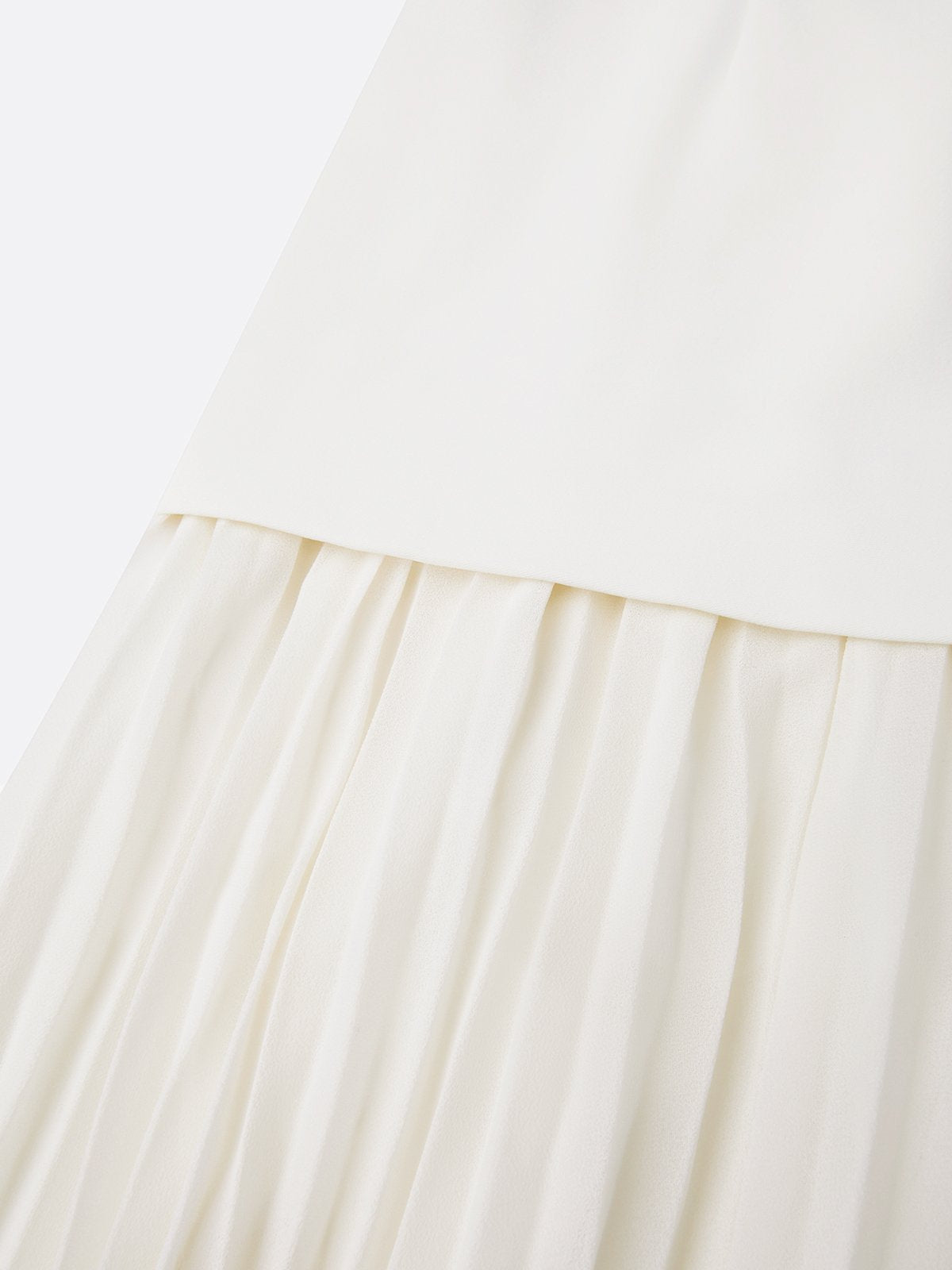 Micaela | Vestido largo plisado de diseño
