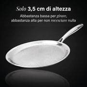 Padella per Crêpes 100% Titanio Puro – Titania Eterna®