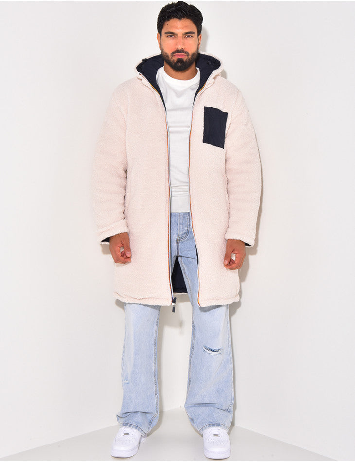 Lorenzo | Chaqueta larga reversible con forro térmico