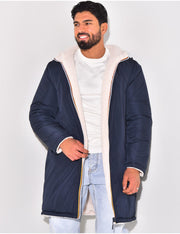 Lorenzo | Chaqueta larga reversible con forro térmico