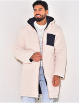 Lorenzo | Chaqueta larga reversible con forro térmico