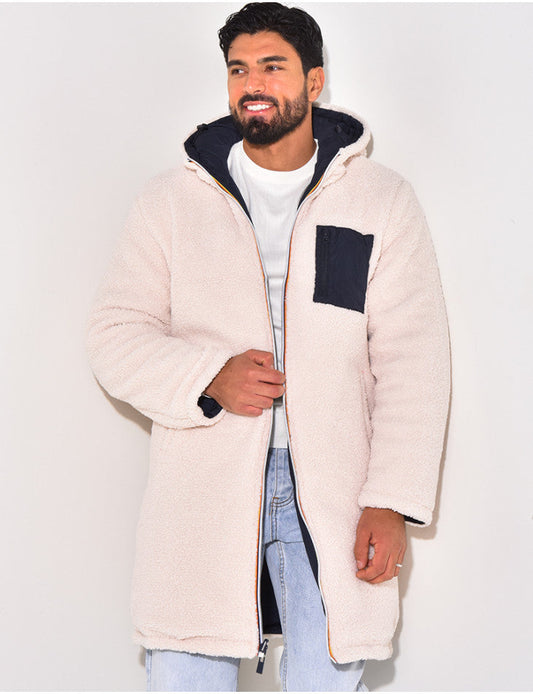 Lorenzo | Chaqueta larga reversible con forro térmico