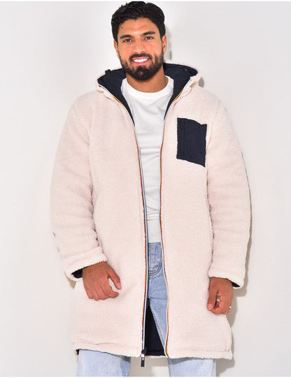 Lorenzo | Chaqueta larga reversible con forro térmico