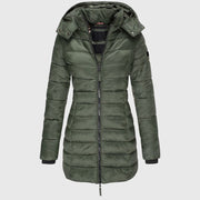 Leticia | Chaqueta larga de plumón