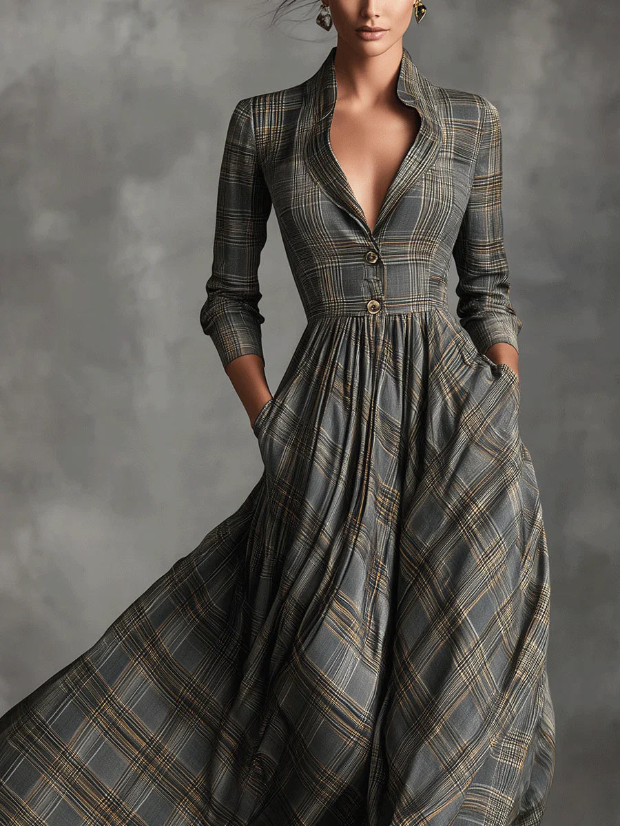 Eva | Vestido largo contemporáneo