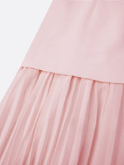 Micaela | Vestido largo plisado de diseño