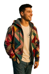 Aron | Cárdigan inspirado en el arte