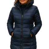 Leticia | Chaqueta larga de plumón