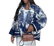 Estrella | Chaqueta acolchada estampada