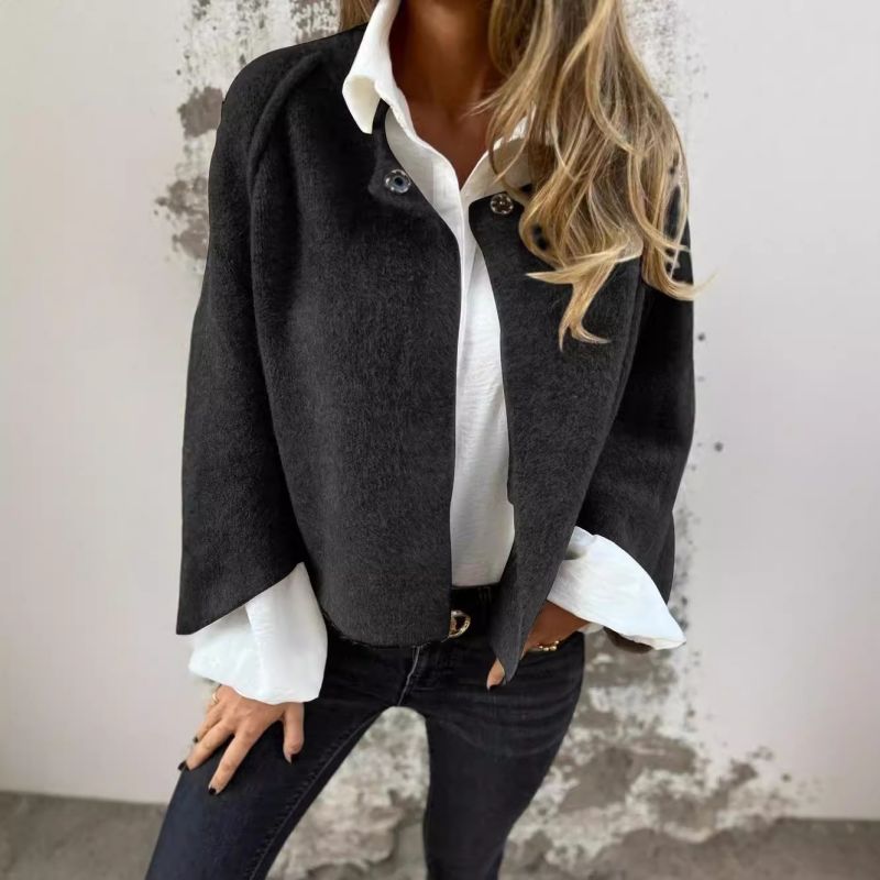 Cristal | Chaqueta Corta con Mangas Acampanadas